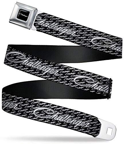 Buckle-Down Standard Seatbelt Belt Challenger XL, Multicolor, 1.5 Wide-Fits Pant Size 32-52