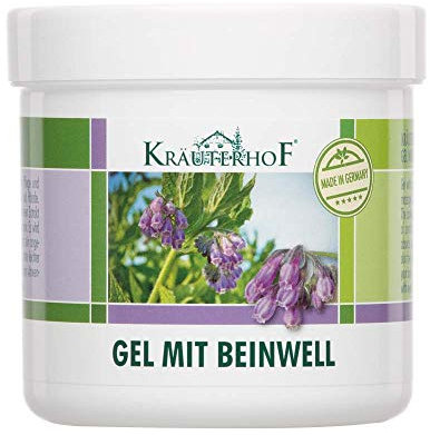 Kräuterhof® Hand und Fuß Gel mit Beinwell, Haut Pflege, kühlend, 250 ml
