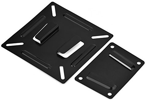 Wendry TV Wall Mount Bracket,Wall-mounted Stand Screen Bracket Holder for 12-24 Inch LCD LED Monitor/TV PC Screen,High Strength Steel Stamping Structure Bracket