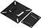 Wendry TV Wall Mount Bracket,Wall-mounted Stand Screen Bracket Holder for 12-24 Inch LCD LED Monitor/TV PC Screen,High Strength Steel Stamping Structure Bracket