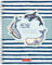 BRUNNEN Freundebuch Happy Ocean - Meine Freunde - mit Stickern Fans of Earth