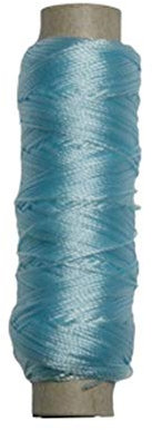 Sattlergarn Zwirn 14x2x3 Polyester 50 m blau Ø 0,3mm (5031)