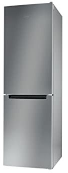 Indesit Freestanding LI8S1ES Fridge Freezer - Silver