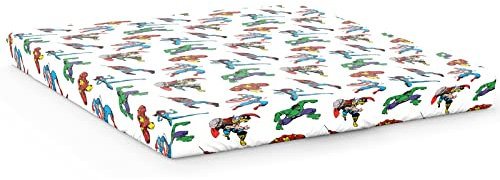 Jay Franco Marvel Comics Avengers Comic Cool 100% Cotton Double Fitted Sheet
