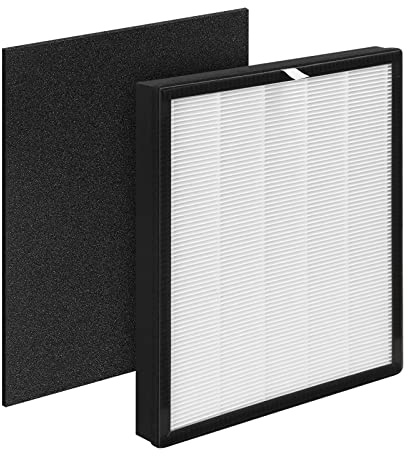 GoKBNY Aerio-300 - Filtro HEPA di ricambio compatibile con purificatore d'aria Zigma Aerio-300, 1 filtro HEPA ad alta efficienza + 1 pre-filtro al carbonio