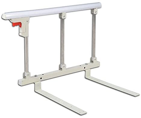 DYOUen Faltbare Bettschiene für Ltere Menschen, Sicherheitsgriff, Krankenhaus Metallgriff Stoßfänger, Unterstützung Geländer für ältere Erwachsene …