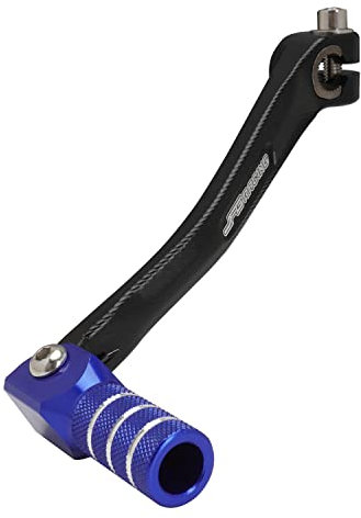 JFG RACING Motorrad Schalthebel,Klappschalthebel aus CNC Aluminium für 50cc-125cc Dirt Pit Bike XR50 CRF50 XR70 CRF70 XR110 CRF110-Blau
