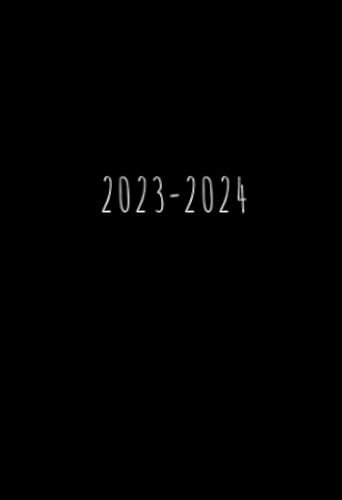 2023 – 2024: Ab Oktober 2023 bis September 2024 | A6 Kalender Mini Planer | 1 Woche auf 2 Seiten Wochenplaner | Terminplaner Schwarz | Kalenderbuch ... Jahresplaner | Wochenkalender Buchkalender