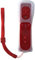 WUUISDNX Mando Remoto con Textura de Gama para un fácil Funcionamiento y Durabilidad, para Mando a Distancia Wii, Borde, Rojo