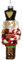 zeitzone Christbaumschmuck Nußknacker Weihnachtsmann Nussknacker Echt Glas Christbaumfigur