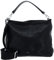Abro Leather Dalia Hobo Bag Kaia Black/Nickel