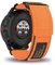 LXURY Braccialetti sportivi in nylon per Polar Grit X/Grit X Pro con chiusura in velcro regolabile, per donne e uomini, compatibile con cinturino Polar Grit X/Grit X Pro (arancione)
