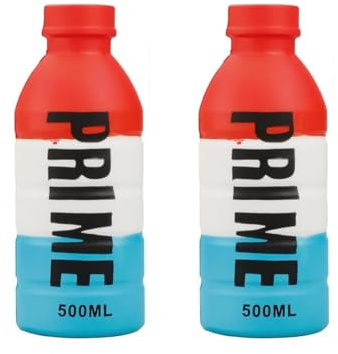 SDMAX Prime Bottle Squishy Toys, Squeeze and Stress Relief, Portable and Safe, Comfortable Decompression Water Bottles, Easy to Carry, Ideal for Kids and Adults, 2 PCS (Ice-Pop)