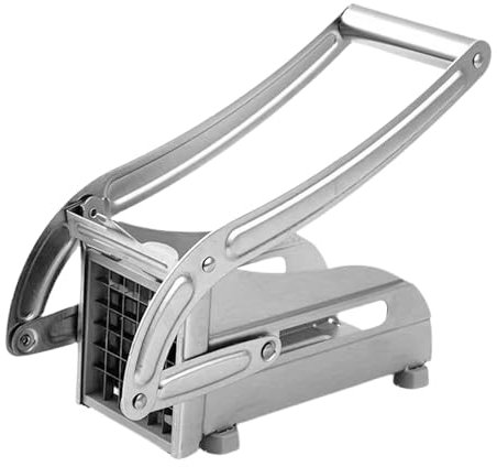 Pommes Frites Schneider, Pommesschneider, Kartoffelschneider Mit Edelstahl Klinge, Fries Cutter Rutschfester, Kartoffelschneider Aus Edelstahl Für Kartoffeln, Karotten Usw