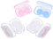 minkissy Leakproof Contacts Lenses Case Halloween for Eyes Portable Lens Box Storage Cosmetic Lens Carrier for Home Travel Camping