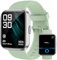 Woneligo Smartwatch Damen Herren mit Telefonfunktion, 1.8 Schrittzähler Uhr mit Alexa,24H Herzfrequenz,SpO2,Schlaf,IP68 Wasserdicht, 100+ Sportmodi Fitnessuhr Damen