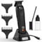 Fagaci Profi Zero Gap Haartrimmer Herren, 5-Fach längere Schärfe Konturen Haarschneidemaschine 0 mm, Haarschneider Herren Akku Mit Bürstenloser Motor, Detailer Haar Trimmer & Konturenschneider