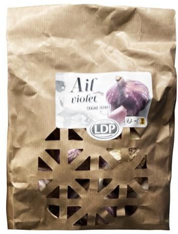Ail Violet Tresse France Calibre 50/70 Catégorie 1-1 kg/Sac - Offres de 1, 2 et 3 Sacs - Livraison Gratuite France (3 sacs)
