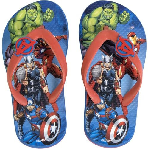 CERDÁ LIFE'S LITTLE MOMENTS Chanclas Avengers para niños Sandalias cómodas y antideslizantes de Avengers Diseño Divertido