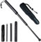 Trekkingstöcke - Legierung Ski- Und Wanderstöcke, Robust Multifunctional Outdoor Tool That Can Be Carried at Any Time Black, Leicht Leichte Und Langlebige Trekking