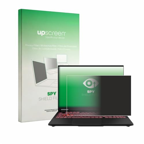 upscreen Blickschutzfilter für ASUS TUF Gaming F16 FX608 Privacy Filter Blickschutzfolie Sichtschutz-Folie [Blaulichtfilter, Anti-Reflex]