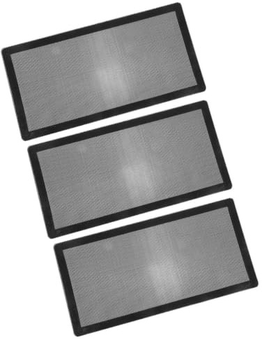 VICASKY 3 Stück PC Lüfterabdeckung mit Magnetischem Staubfilter und PVC Schutznetz für Computergehäuse für Sommeratmosphäre und Effektiven Staubschutz im Heimgebrauch