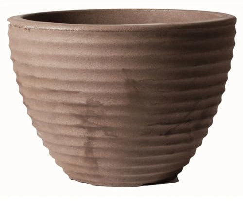 Stewart 5098047 Low Honey Pot Planter, 49 cm - Dark Brown