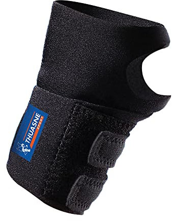 Thuasne Sport - Elastisches Handgelenk - Handgelenkverstauchung, Tendopathien - Weiche Orthese mit verstellbarem Verschlusssystem - Stützindex 1/3 - Medizinisches Gerät CE - TU