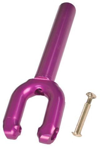 Lucky SMX Fourche pour trottinette Pourpre