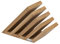 Artelegno 07 Venezia Magnetischer Messerblock, Buche massiv, naturlackiert