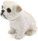 sourcing map Auto Hund Form Wackelkopf Armaturenbrett Dekoration Weiß