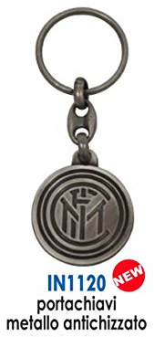Schlüsselanhänger Metall antik Inter Offizielles Produkt Fußball Geschenkidee