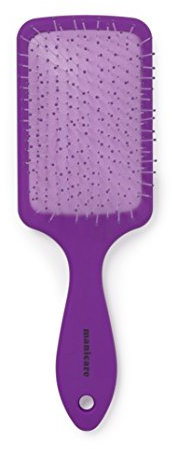 Manicare Large Detangling Brush for Wet and Dry Hair, All Types, Reduces Breakages, Eliminates Knots and Tangles, Gentle, At-Home Salon Professional Use, Blow Drying and Styling