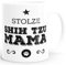 MoonWorks Kaffee-Tasse Stolze Shih Tzu Mama Shih Tzu Besitzerin Hundebesitzerin weiß Unisize