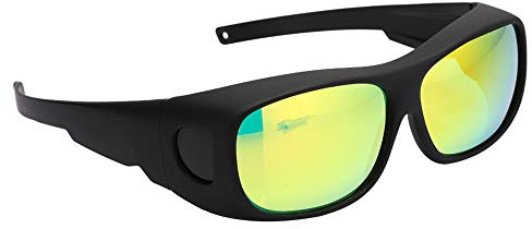Fishawk LED Grow Room Glasses, Hydroponics Grow Light Glasses Goggles UV Polarizing, Plant Light Eye Protection Safety Protective Eyewear for Tent Greenhouse
