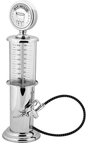 1000 cc Single Gun Bierspenderbehälter, Bier-Getränkespender mit Single Gun, Gas Pump Whiskey Decanter für Wodka Rum Wine Beer