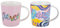 Maxwell & Williams DX1283 Kaffee-Tassen Set 2 tlg 380 ml – Be Fierce, 2x Porzellan, Spruch & Motiv bunt, Geschenkbox