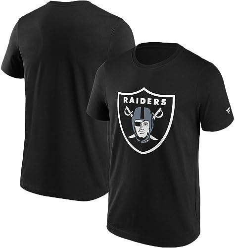 Fanatics Herren NFL Las Vegas Raiders Primary Logo Graphic T-Shirt (1er Pack)