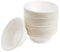 RZMZBY 50 Piezas - 350ml Cuencos Desechables de Caña de Azúcar | Cubiertos Desechables Ecológica y Compostable | Alternativa Natural al Plástico, Para Fiestas/Picnics/Hogar
