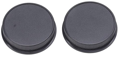 2-teiliger Kamera-Objektivdeckel Hinten, L-Mount-Schutzabdeckung, Zubehör, Tragbares Kamera-Gehäuse-Set aus Kunststoff für Leica SL T-Kameras Typ 701, Typ701, TL, TL2, CL, L,