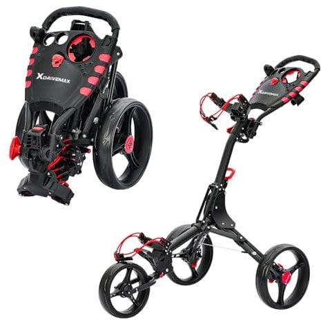 XDriveMax GC408 Folding Golf Push Cart
