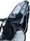 Wezalget Fahrrad-Kindersitz-Überdachung - Regenschutz mit transparentem Fenster, atmungsaktiv, winddicht, für Fahrradrücksitze, Schwarz, Wasserdicht, Fahrrad-Accessoire, Bike Seat Cover