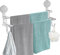 Barre porte-serviettes adhésive à ventouse pour porte de douche | Porte-serviettes adhésif pour porte de douche, porte-serviettes en acier inoxydable