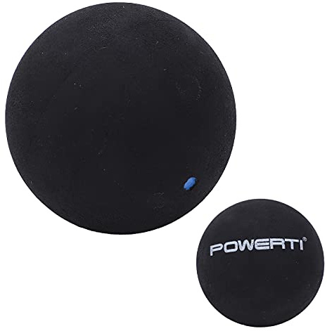 Denash Sport-SquashballSport-Squashball, Langlebiger Squashball für das Training (einzelner Blauer Punkt)