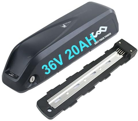 hxrfoak Hailong Batterie de vélo électrique 36V 20Ah, Lithium-ION G56 Batterie pour Moteur 36V 250W 500W ba fang, Conversion ebike Batterie
