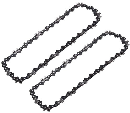 Hlxnyami 2X 6INCH Mini Chainsaw Chains Electric Chainsaws Accessory Practical Electric Saw Replacement Accessory for Wood Cutting