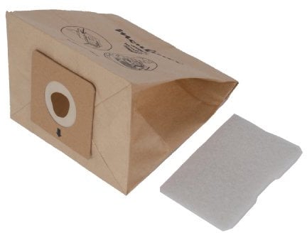 Moulinex MT000501- Pochette 6 Sacs Papier + 1 Microfiltre Accessimo / Compactéo