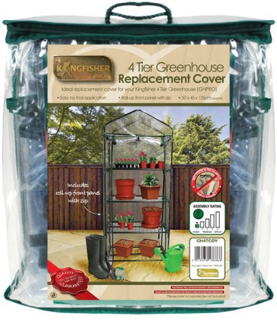 Kingfisher 4 Tier Greenhouse Cover