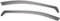 ClimAir Windabweiser kompatibel mit Seat Leon 5F 5 türer & ST 2012-2020, Rauchgrau
