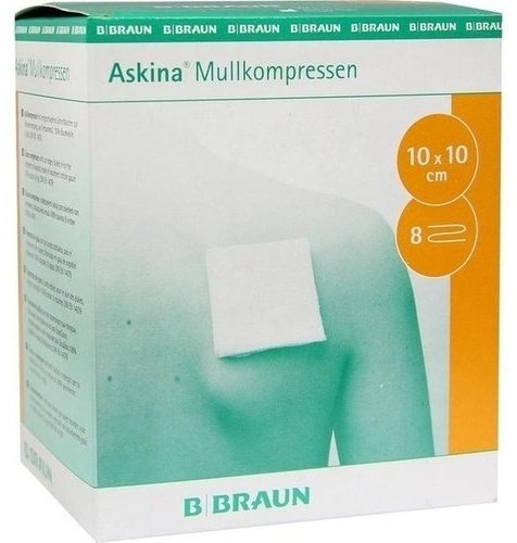 ASKINA Mullkompressen 10x10 cm steril 25X2 St